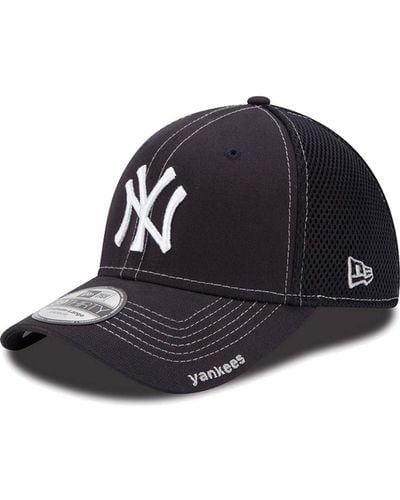 KTZ New York Yankees Neo 39thirty Stretch Fit Hat - Black