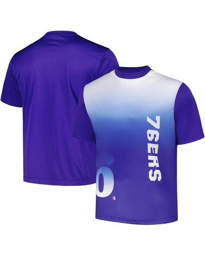 Fanatics Philadelphia 76ers Sublimated T-shirt - Blue