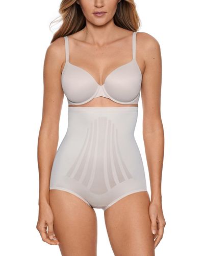Miraclesuit Shapewear Modern Miracle High-waist Shaping Brief Underwear - White