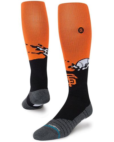 Stance San Francisco Giants Diamond Pro Splash Tube Socks - Orange