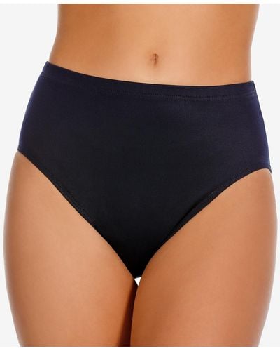 Miraclesuit High-waist Tummy-control Bikini Bottoms - Blue