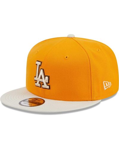 KTZ Los Angeles Dodgers Tiramisu 9fifty Snapback Hat - Orange