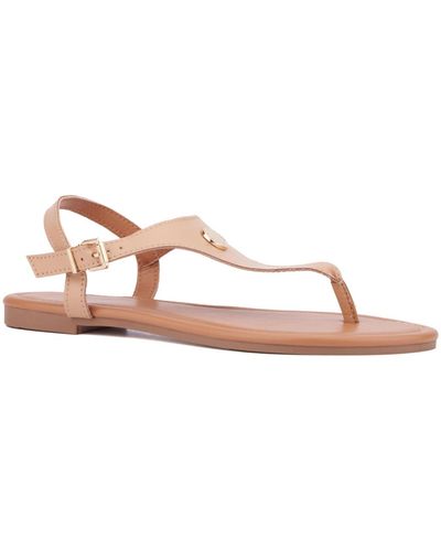 New York & Company Nari Flat Sandal - Pink