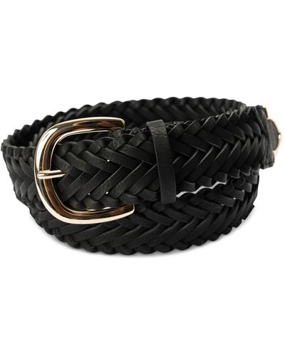 Style & Co. Braided Belt - Black