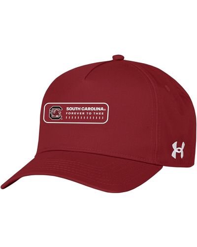 Under Armour South Carolina Gamecocks 2023 Sideline Adjustable Hat - Red