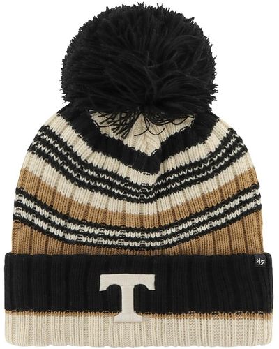 '47 Tennessee Volunteers Barista Cuffed Knit Hat - Black