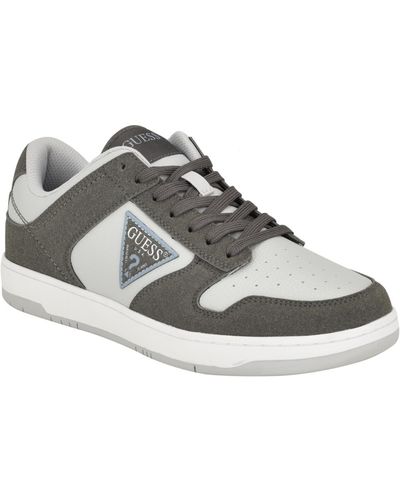 Guess Tiogo Low Top Lace Up Fashion Sneakers - Gray