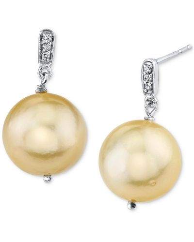 Macy's Cultured Golden South Sea Pearl (9mm - Natural