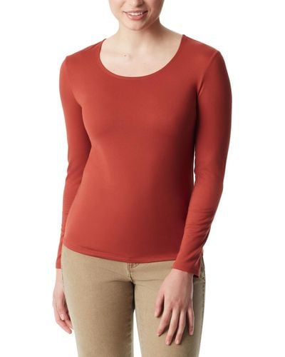 BASS OUTDOOR Base Layer Long-sleeve T-shirt - Red