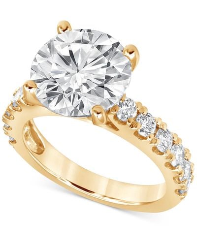 Badgley Mischka Certified Lab Grown Diamond Engagement Ring (6 Ct. T.w. - Metallic