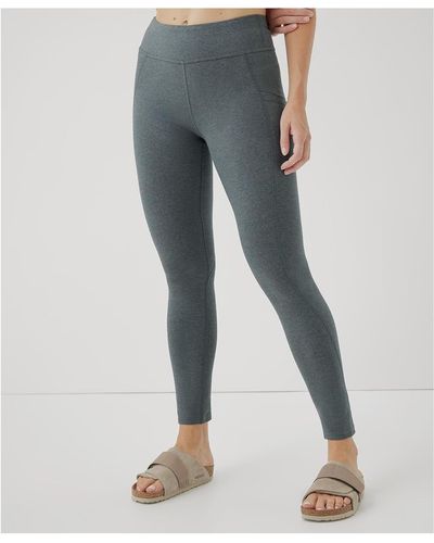 Pact Purefit Pocket legging Made With Organic Cotton - Blue