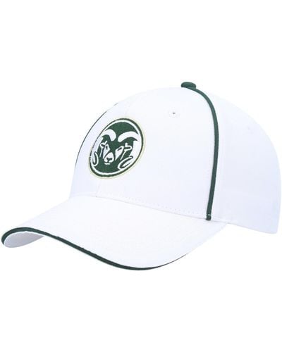 Colosseum Athletics Colorado State Rams Take Your Time Snapback Hat - White