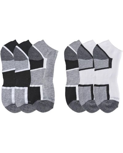 Geoffrey Beene Cushioned Low Cut Socks - Multicolor