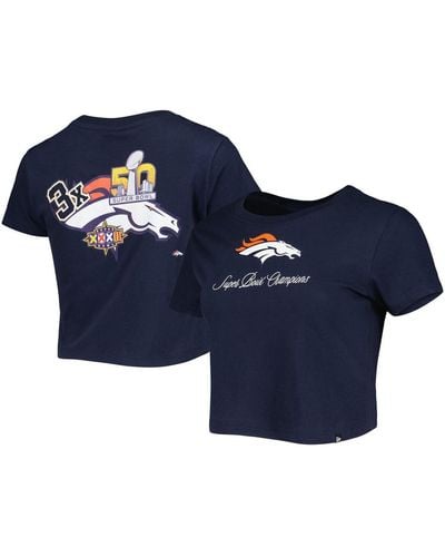 KTZ Denver Broncos Historic Champs T-shirt - Blue