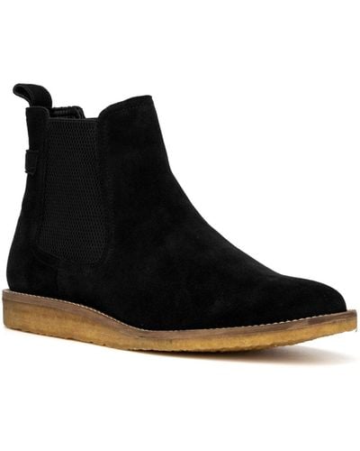 Reserved Footwear Maksim Leather Chelsea Boots - Black