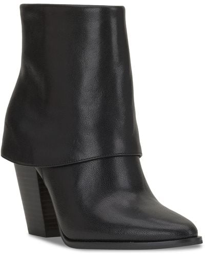 Jessica Simpson Coulton Cuffed Dress Booties - Black