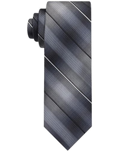 Van Heusen Shaded Stripe Tie - Gray
