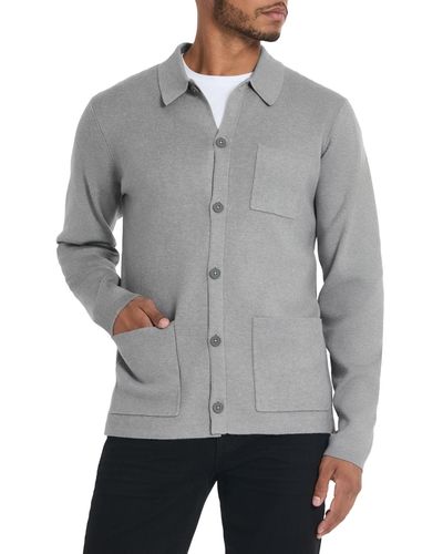 Kenneth Cole Sport Shirt Sweater - Gray