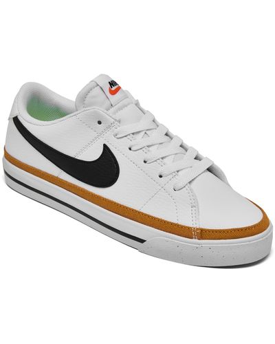 Nike Court Legacy Next Nature Casual Sneakers From Finish Line - White