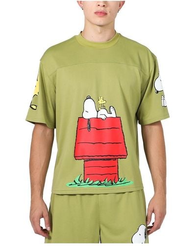 Dumbgood Peanuts Snoopy Mesh Jersey - Green
