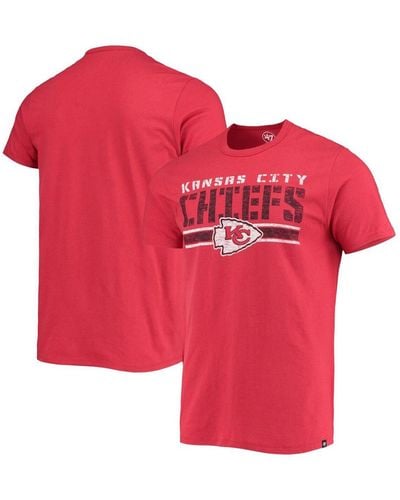 Men's '47 Charcoal Cincinnati Reds Wonder Boy Vintage Tubular T-Shirt Size: Small