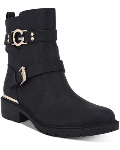 G by Guess Gbg Los Angeles Tobey Booties - Black