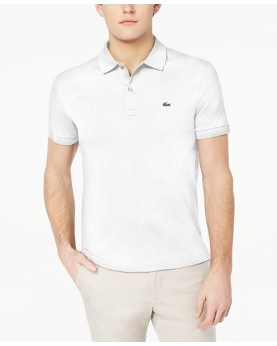 Lacoste Regular Fit Short Sleeve Polo - White