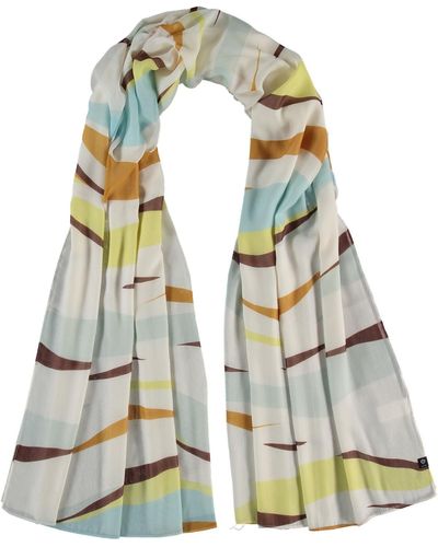 Fraas Graphic Stripes Scarf - Green