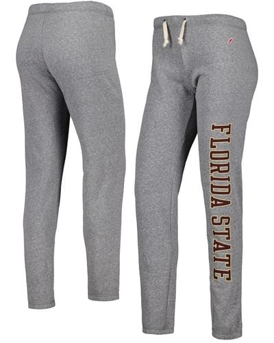 League Collegiate Wear Florida State Seminoles Victory Springs Tri-blend jogger Pants - Gray