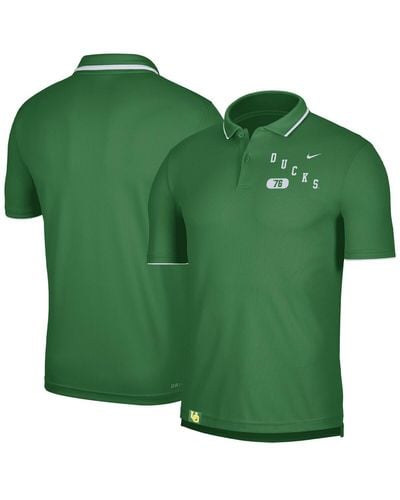Nike Oregon Ducks Wordmark Performance Polo Shirt - Green