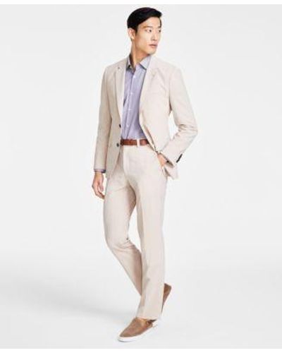 HUGO By Boss Modern Fit Suit Separates - White