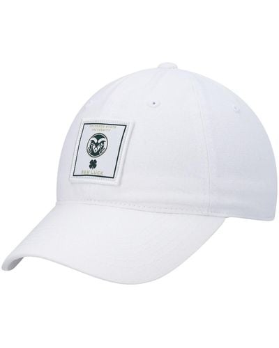 Black Clover Colorado State Rams Dream Adjustable Hat - White