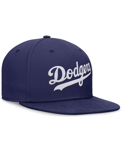Nike Royal Los Angeles Dodgers Evergreen Performance Fitted Hat - Blue