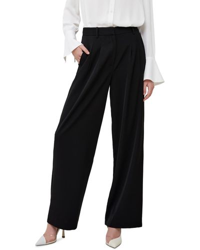 French Connection Harry Wide-leg Suiting Pants - Black