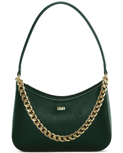 DKNY Ash Small Demi Shoulder Bag - Green