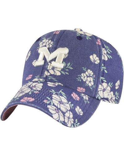 '47 Michigan Wolverines Primrose Clean Up Adjustable Hat - Blue