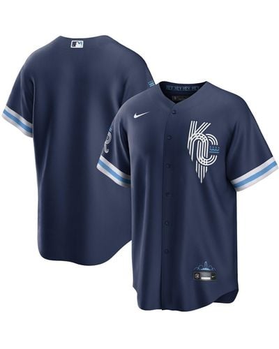 Nike Kansas City Royals City Connect Replica Jersey - Blue