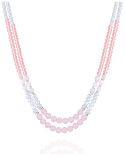 Tahari Lovely Baubles Beaded Statement Necklace - Multicolor