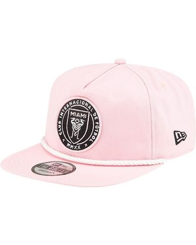 KTZ Inter Miami Cf Rope Golfer Adjustable Hat - Pink