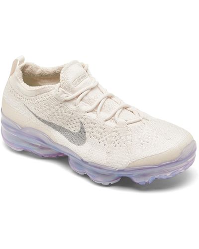 Nike Air Vapormax 2023 Flyknit Next Nature Running Sneakers From Finish Line - White