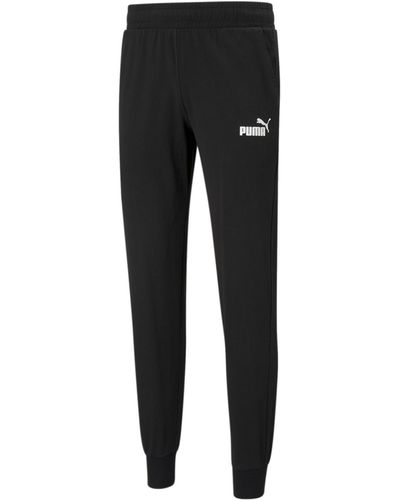 PUMA Jersey Sweatpants - Black