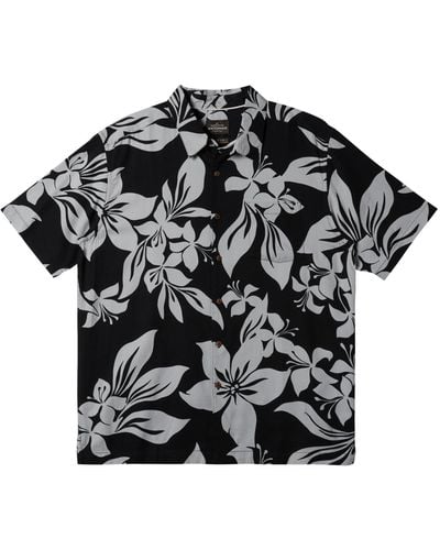 Quiksilver Big Island Short Sleeve Shirt - Black