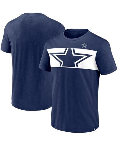 Men's Fanatics Branded Navy Dallas Cowboys Home Stretch Team T