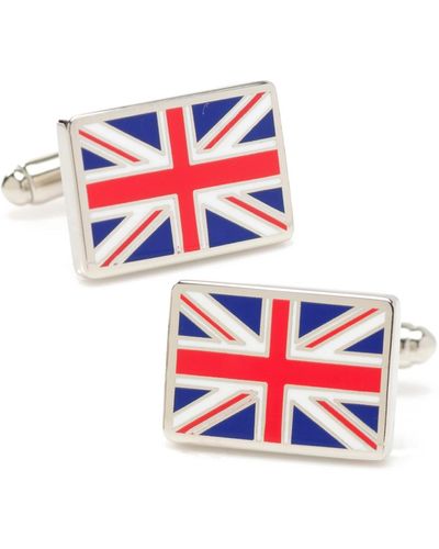 Cufflinks Inc. United Kingdom Flag Cufflinks - White