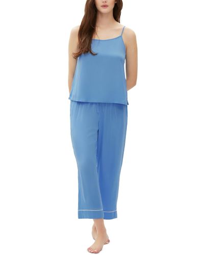 Gap 2-pc. Sleeveless Camisole Pajamas Set - Blue