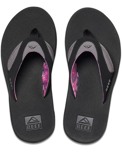 Reef Fanning Flip Flop Sandal - Black