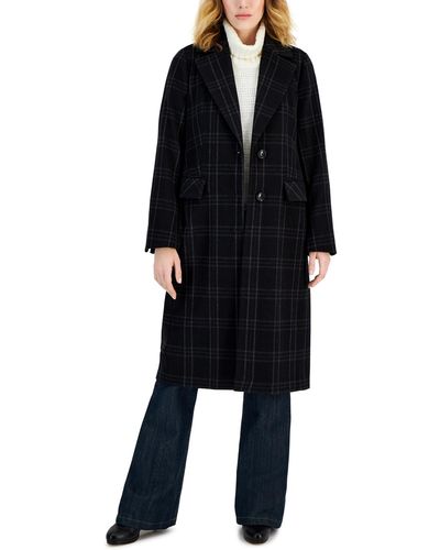 Michael Kors Single-breasted Coat, Regular & Petite, Created For Macy's - Black