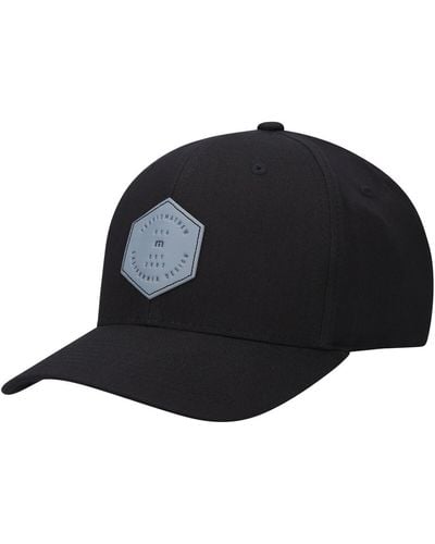 Travis Mathew Travismathew Dopp Tri-blend Flex Hat - Black