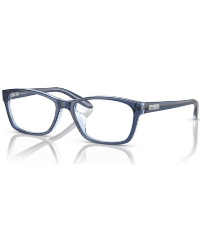 Ralph By Ralph Lauren Square Eyeglasses - Blue