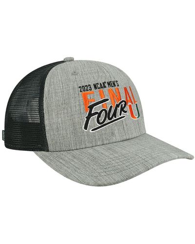 Legacy Athletic Miami Hurricanes 2023 Ncaa Basketball Tournament March Madness Final Four Trucker Adjustable Hat - Multicolor